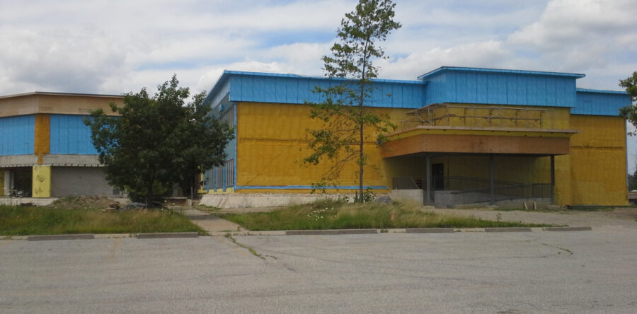 14 south elevation in progress